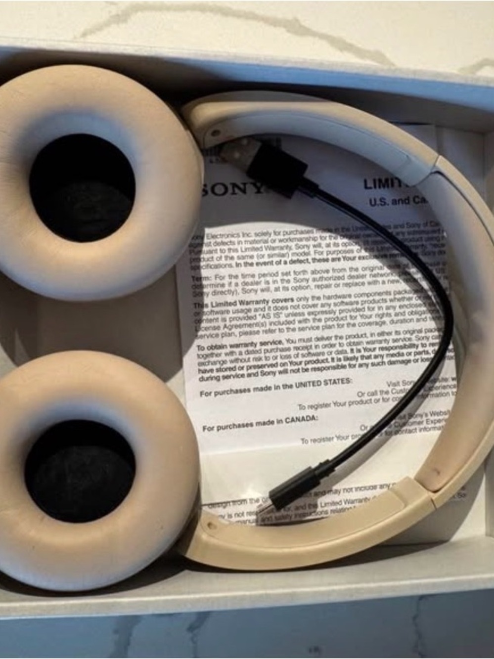 Sony WH-CH520 Wireless On-Ear Bluetooth Headphones NEW - Picture 4 of 4